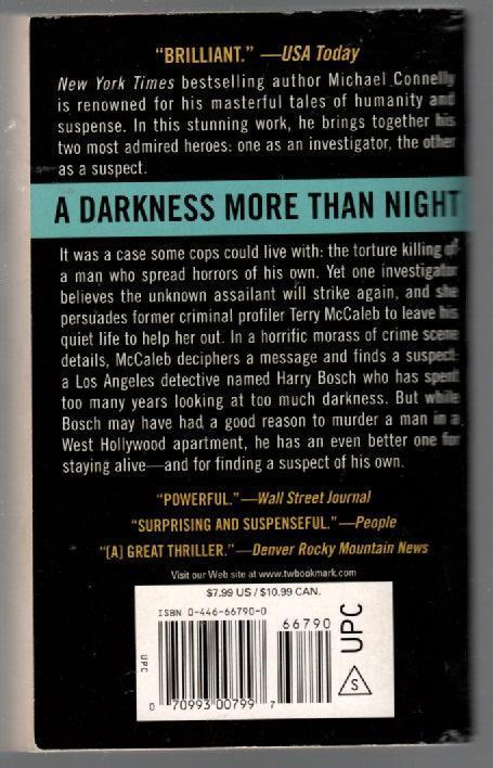 A Darkness More Than Night paperback thrilller used Books
