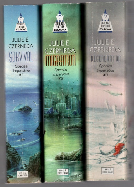 Species Imperative Trilogy paperback science fiction Books
