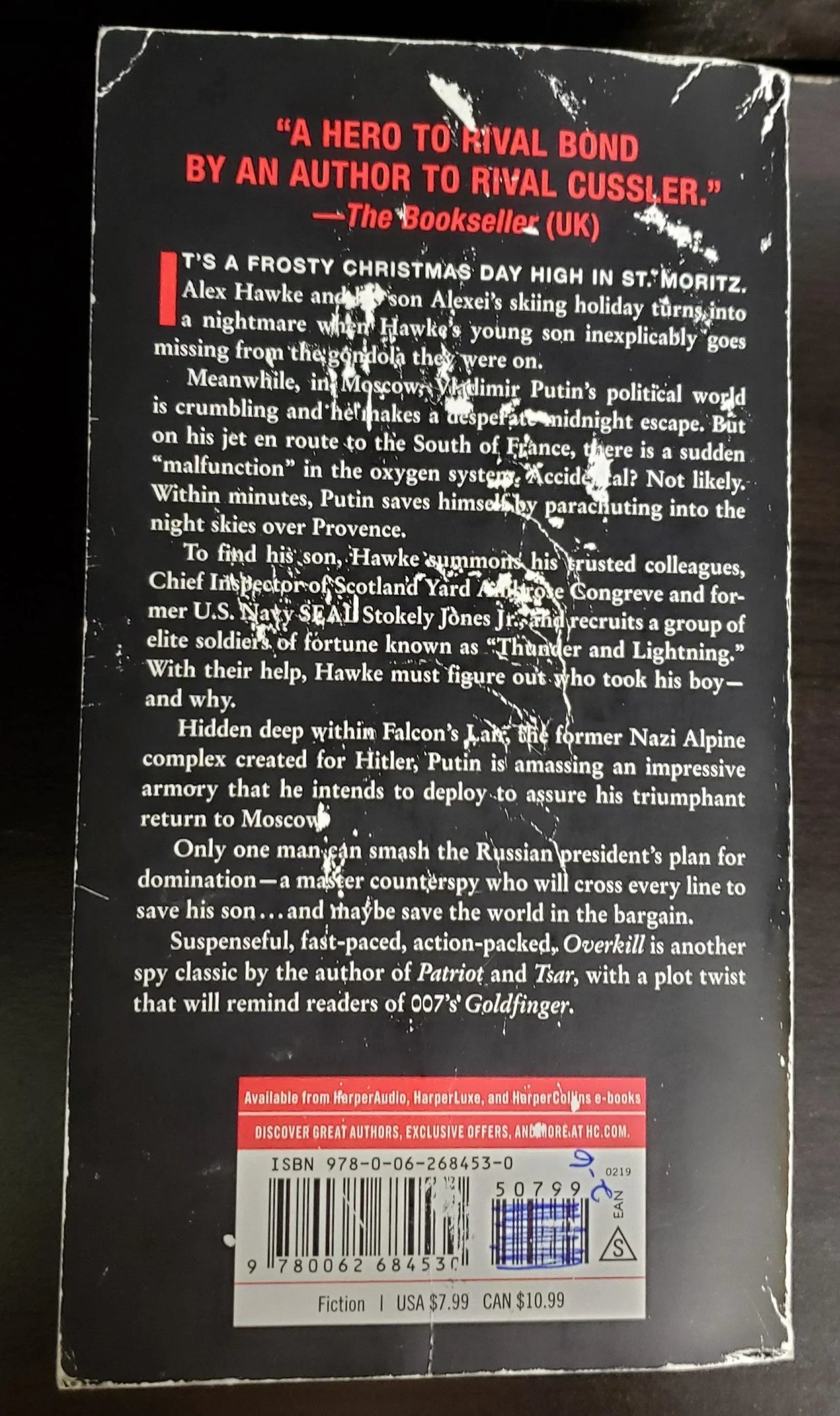Ted Bell 2 Pack mystery paperback thrilller book