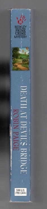 Death At Devil's Bridge Crime Fiction mystery paperback used Books