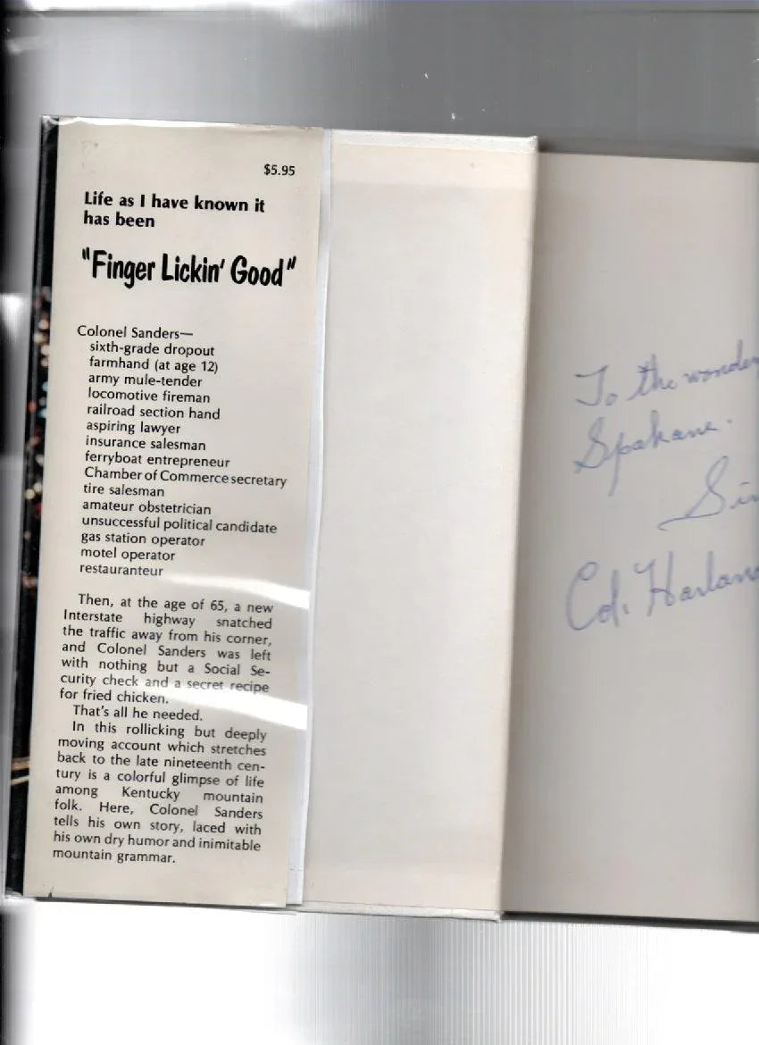 Finger Lickin' Good biography History Nonfiction Books