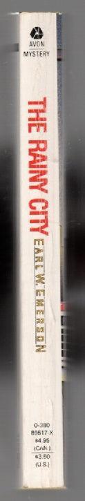 Rainy City Crime Fiction mystery paperback thrilller used book