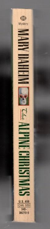 The Alpine Christmas christmas Crime Fiction mystery paperback thrilller used book