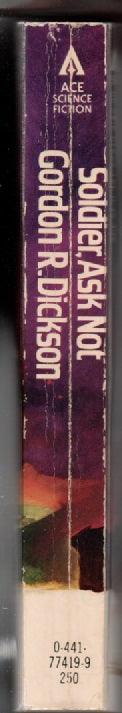 Soldier Ask Not Classic Science Fiction paperback science fiction used Books