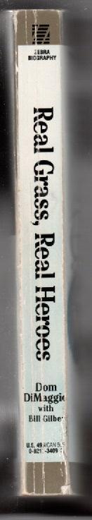 Real Grass, Real Heroes Baseball biography History Nonfiction paperback sports used Vintage Books