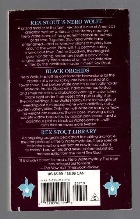 Black Orchids Crime Fiction mystery paperback used Books