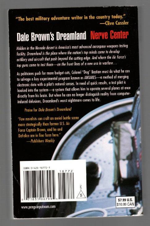 Dreamland: Nerve Center Military Fiction paperback thrilller used Books