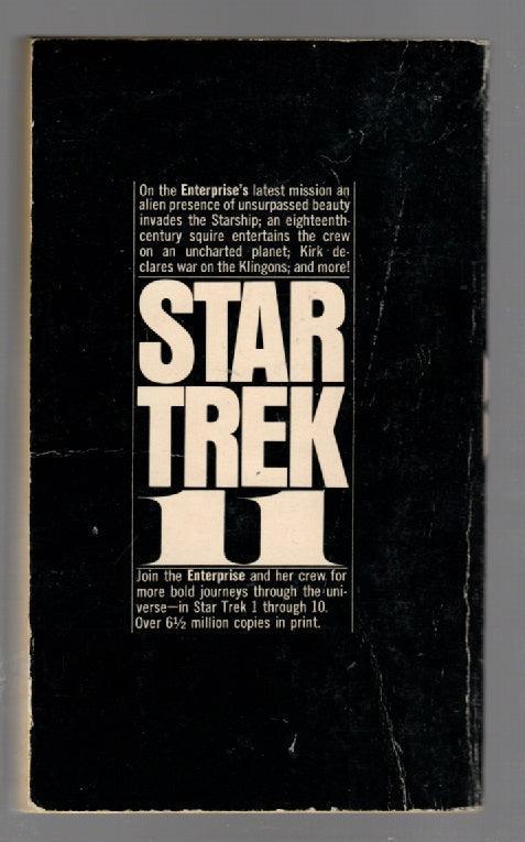 Star Trek 11 Classic Science Fiction paperback science fiction Star Trek used book