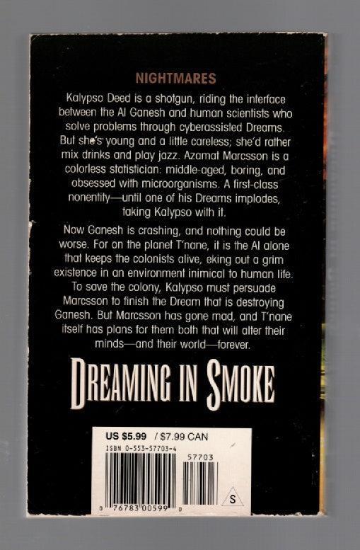 Dreaming In Smoke paperback science fiction used book