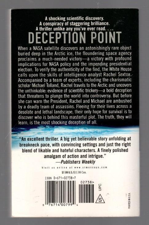 Deception Point paperback thrilller used Books