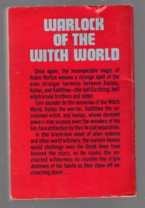 Warlock of the Witch World fantasy paperback used Vintage Books