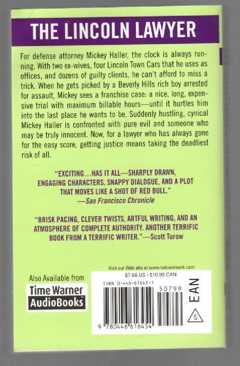 The Lincoln Lawyer Crime Fiction mystery paperback thrilller used book