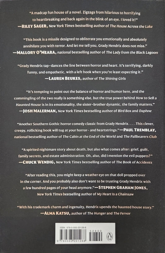 March 2023 Nightmare on Meeker Street Book Club Selection - How To Sell A Haunted House - Hasberts