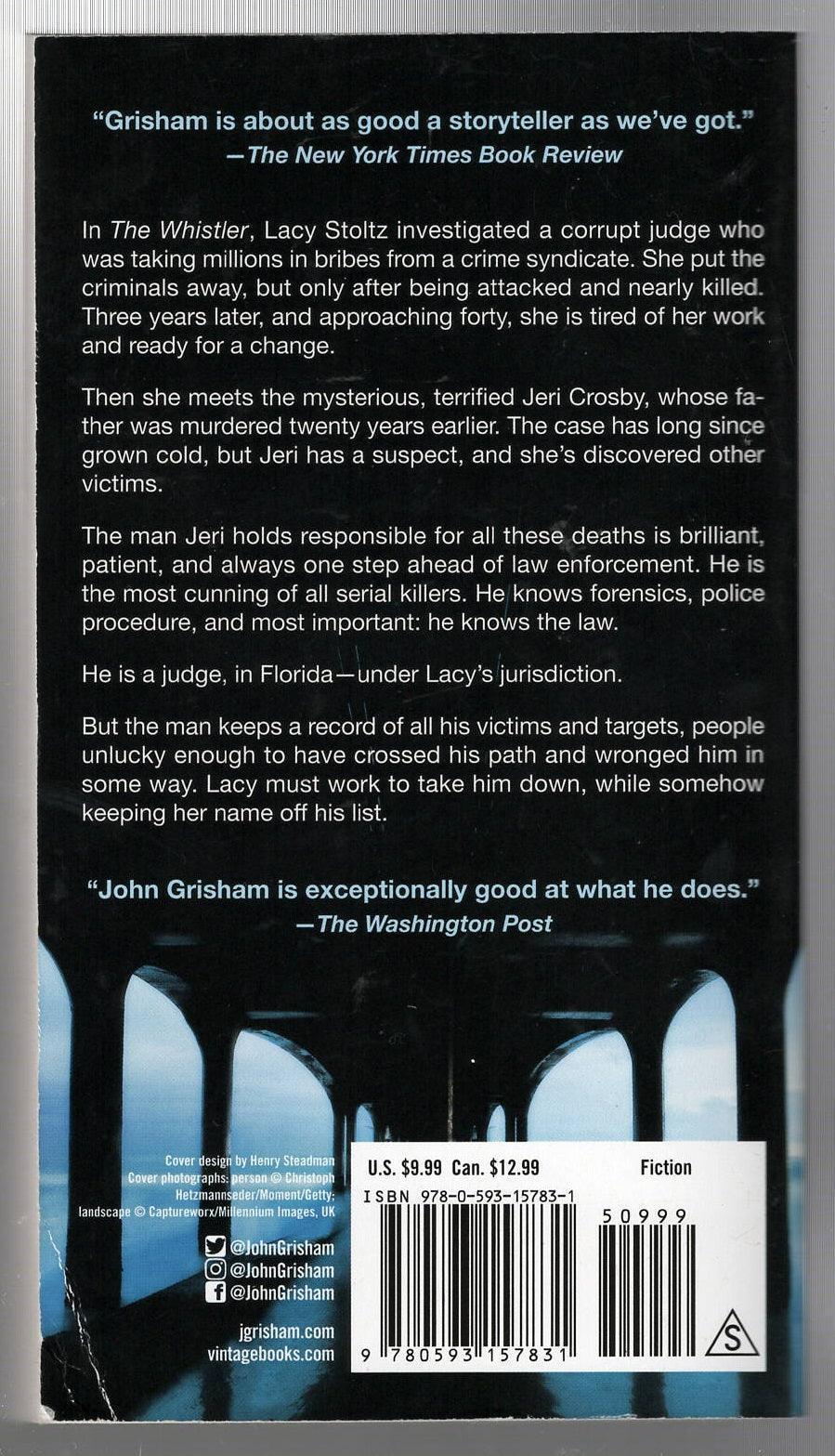 The Judges List paperback thriller thrilller used Books