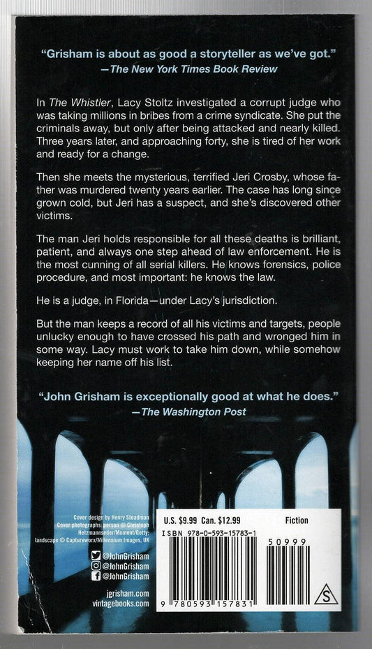The Judges List paperback thriller thrilller used Books