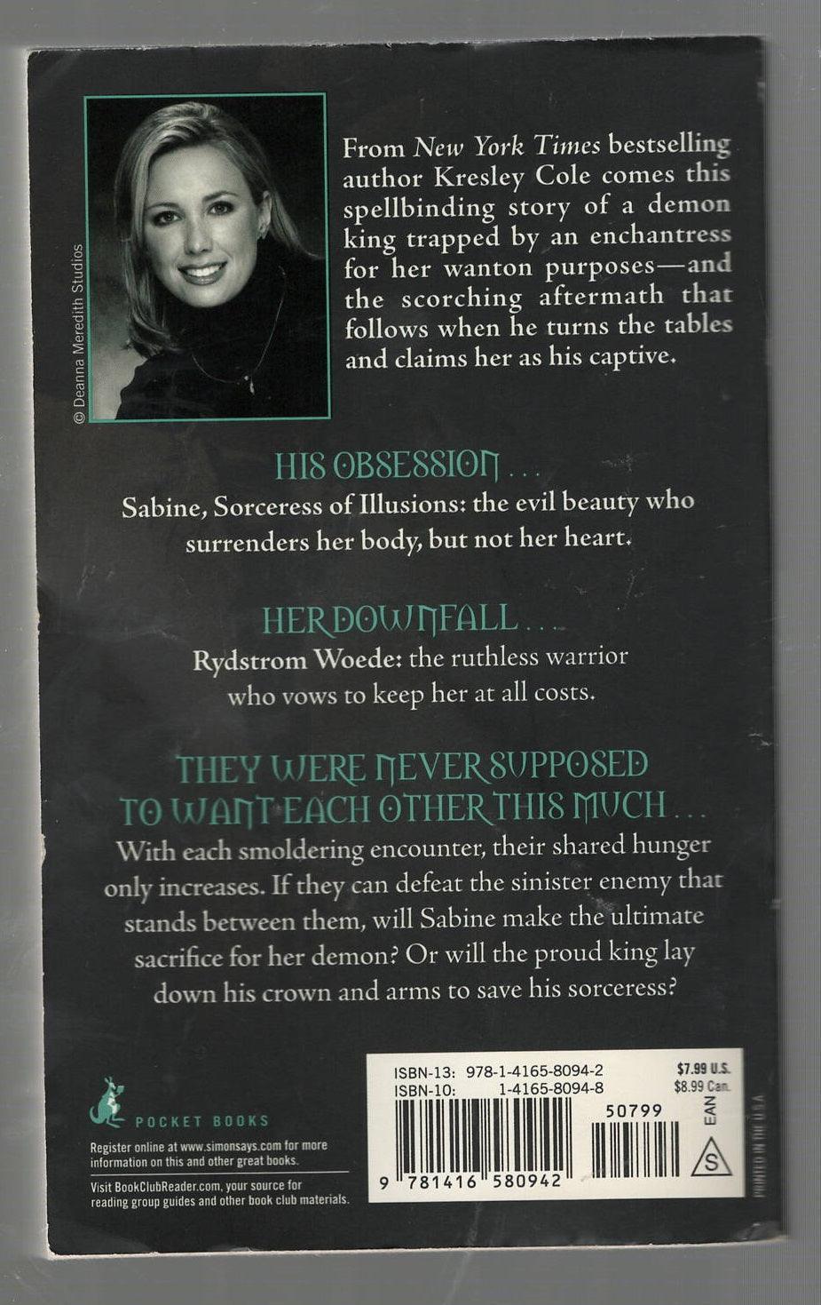 Kiss of A Demon King paperback Paranormal Romance Urban Fantasy used Books