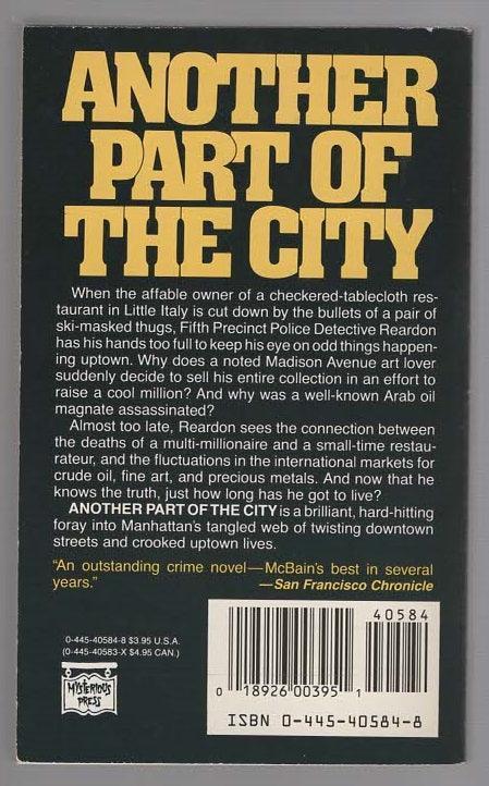 Another Part Of The City Crime Fiction mystery used Books
