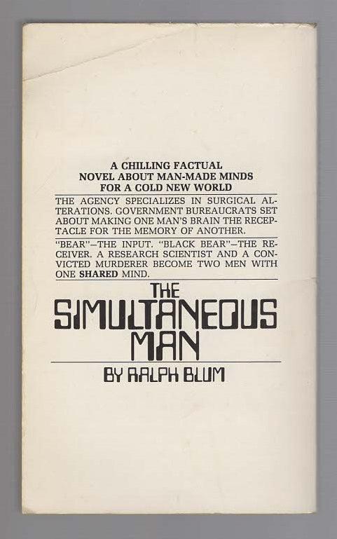 Simultaneous Man Distopian science fiction used Vintage Books