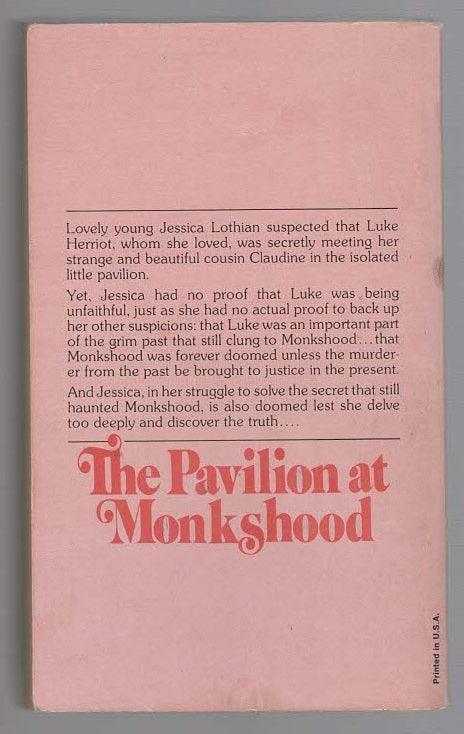 The Pavilion At Monkshood Crime Fiction Gothic mystery used Vintage Books
