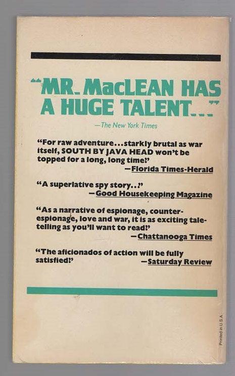 South By Java Head Action Military Fiction thriller used Books