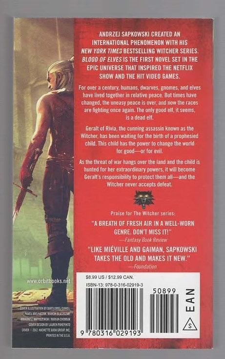 Blood Of Elves fantasy Books