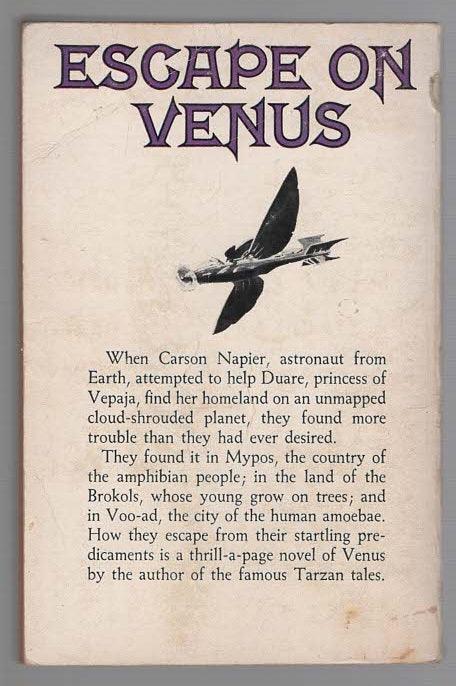 Escape On Venus Classic Science Fiction fantasy science fiction used Vintage Books