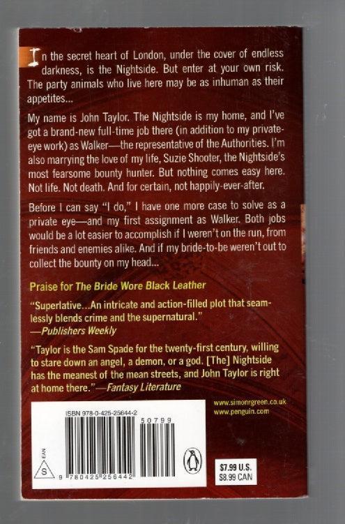 The Bride Wore Black Leather fantasy Urban Fantasy used Books