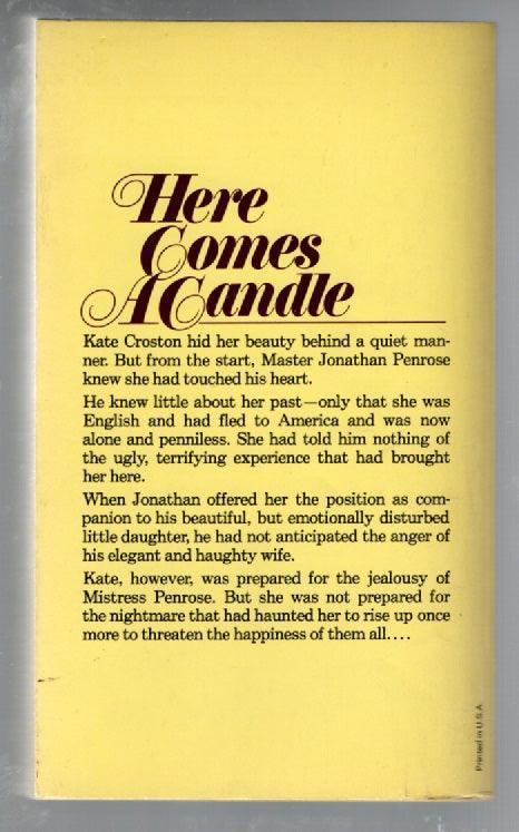 Here Comes A Candle Gothic historical fiction Romance used Vintage Books