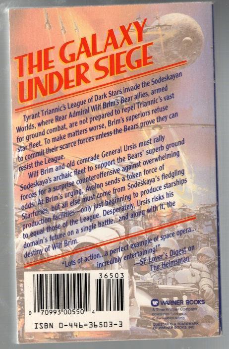 The Siege Action science fiction Space Opera used Books