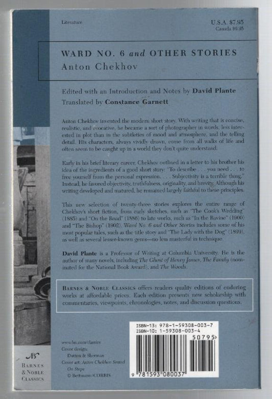 Ward No. 6 and Other Stories Classic Literature used Books