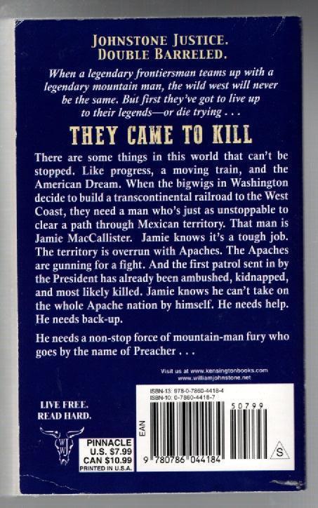 They Came To Kill thriller used Western Books