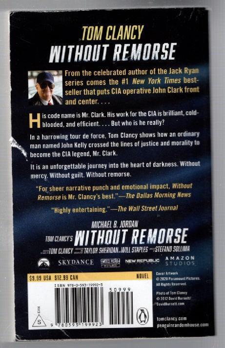 Without Remorse Action Spy thriller used Books