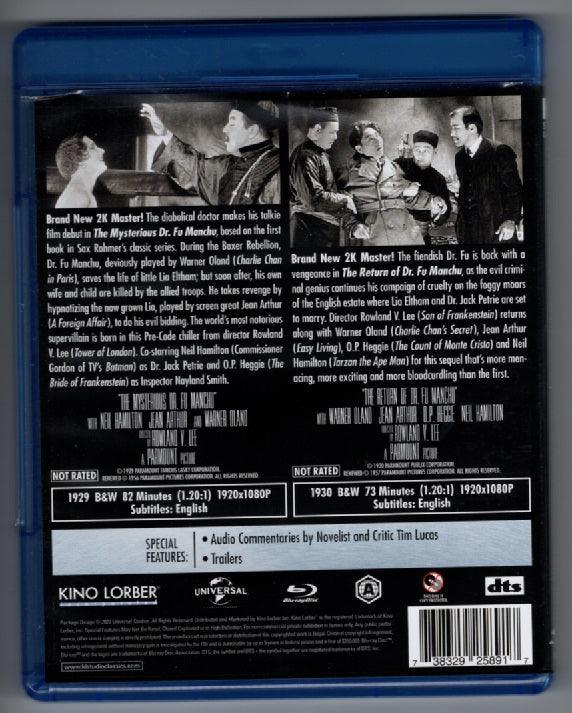 The Mysterious Dr. Fu Manchu and The Return Of Dr. Fu Manchu - Hasberts