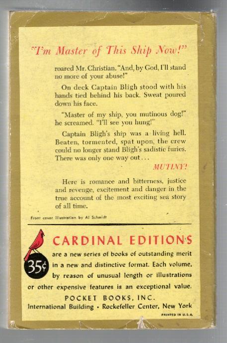 Mutiny On The Bounty Classic Literature used Books