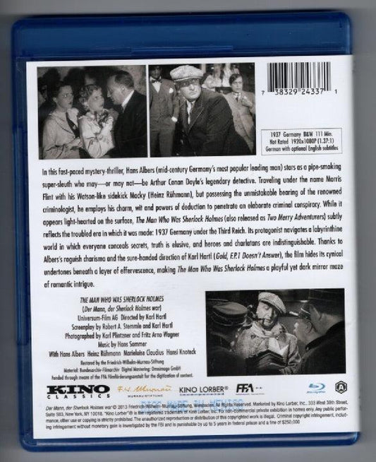 The Man Who Was Sherlock Holmes - Hasberts