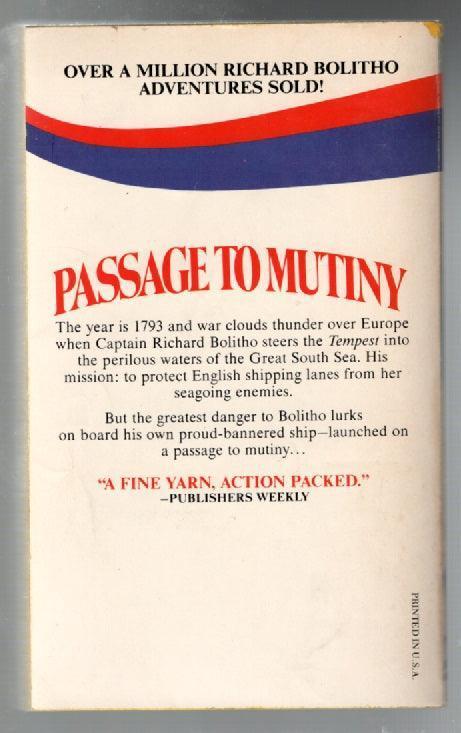Passage To Mutiny Action historical fiction Military Fiction thriller used Books