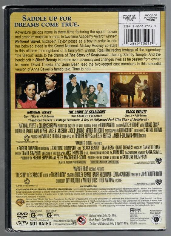 Classics 3 Pack |National Velvet | Black Beauty | Seabiscuit - Hasberts