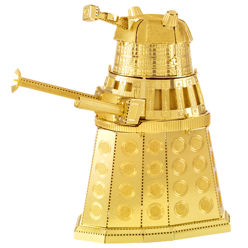 Doctor Who Gold Dalek 3D model kit - Metal Earth gift puzzle puzzle