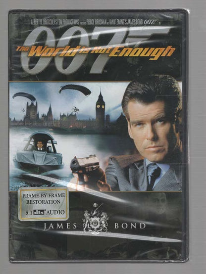 The World Is Not Enough Action Adventure James Bond Movies Spy thriller dvd