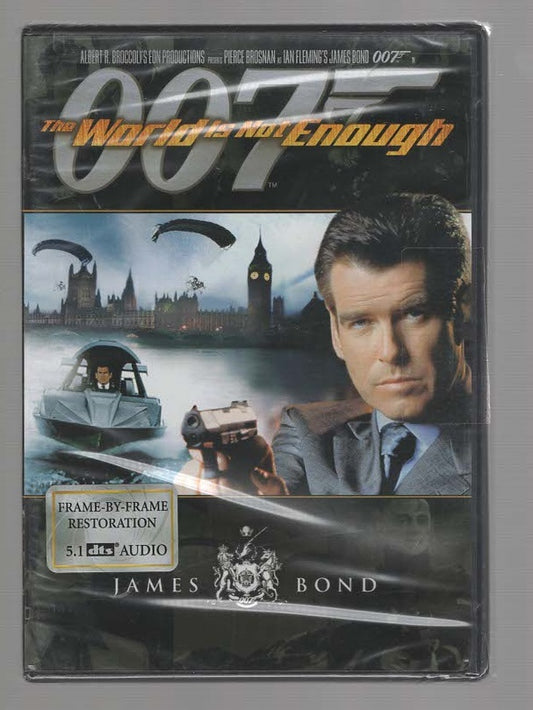 The World Is Not Enough Action Adventure James Bond Movies Spy thriller dvd