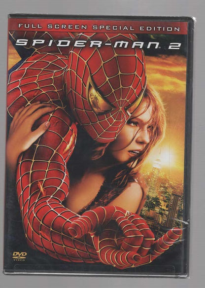 Spider-Man 2 Action Adaptation Adventure Comic Book Adaptation marvel Movies science fiction Superhero dvd