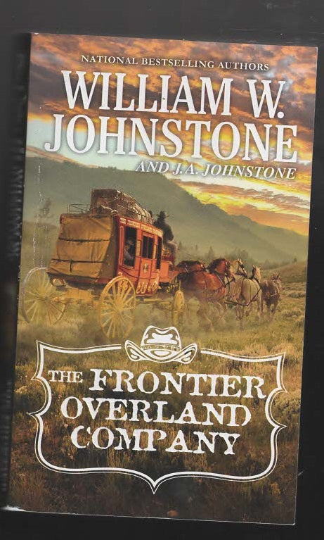 The Frontier Overland Company historical fiction paperback Western Westerns Books