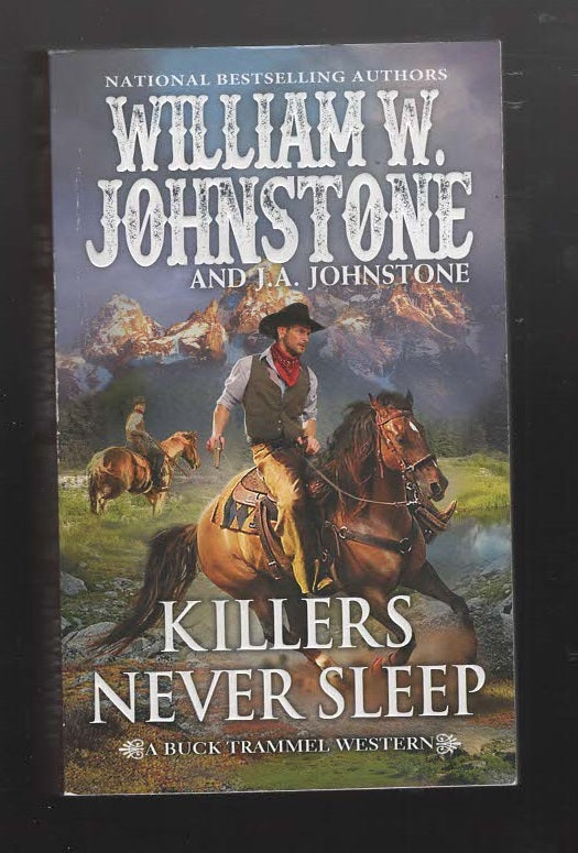 Killers Never Sleep Action Adventure paperback Western Books