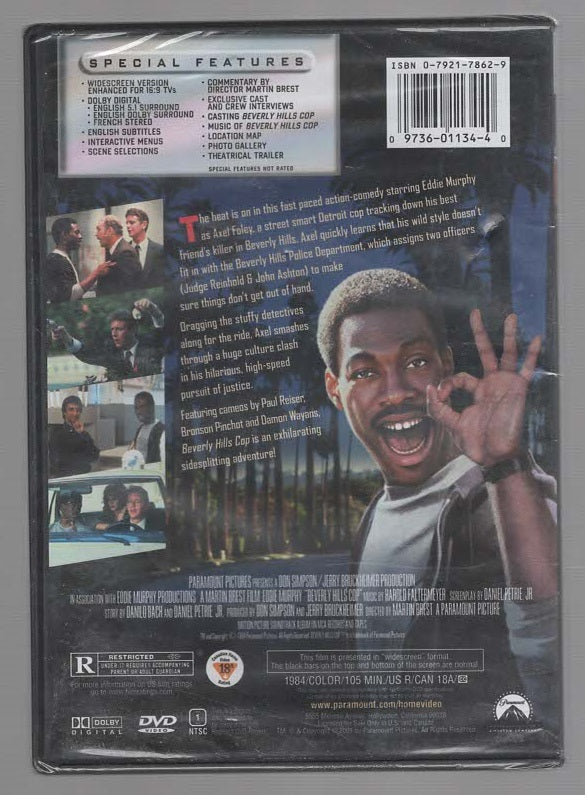Beverly Hills Cop Action Buddy Comedy crime Crime Comedy Crime Fiction Drama Movies thriller dvd