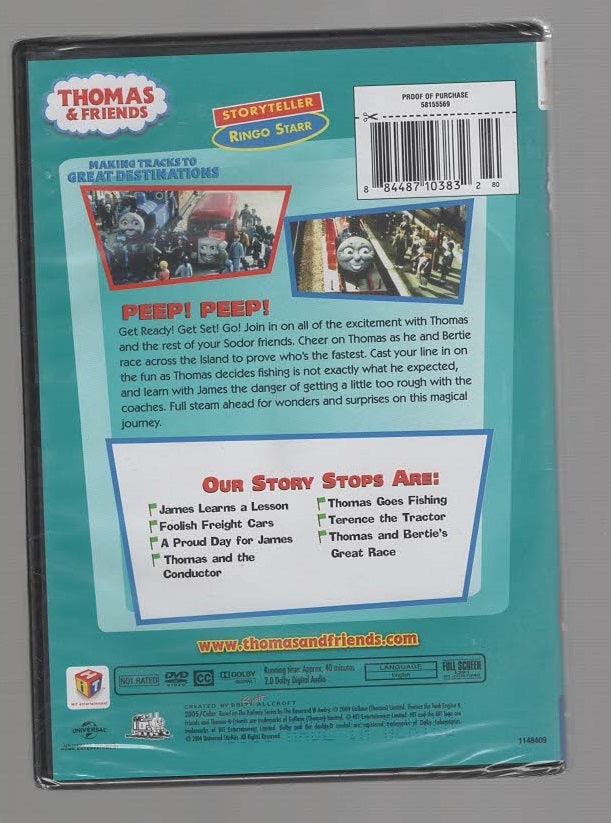 Thomas & Friends: James Learns a Lesson & Other Thomas Adventures Animation Children Short Television dvd
