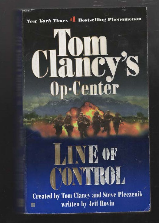 Line Of Control Action Adventure Espionage fiction India Management Military Fiction Pakistan paperback thriller Tom Clancy War Books