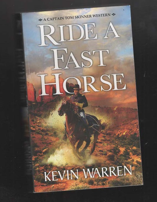 Ride A Fast Horse Action Adventure paperback Western Books