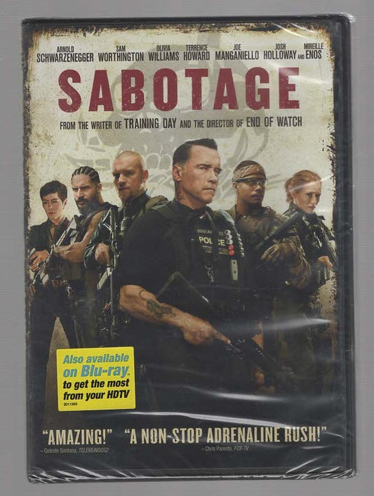 Sabotage Action Crime Fiction Drama Movies thriller dvd