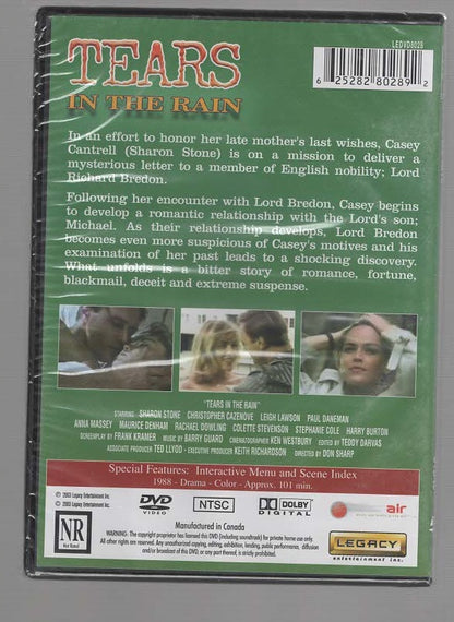 Tears In The Rain Adaptation Drama Melodrama Movies Romance Suspense War dvd