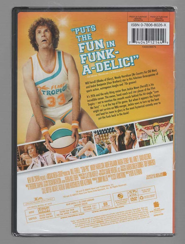 Semi-Pro Basketball Comedy Historical Drama Movies Parody Sports dvd